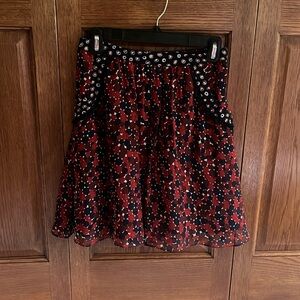 Diane Von Furstenberg silk skirt